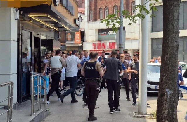 Zonguldak’ta bankada icra öfkesi: Silahla ateş açtı