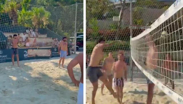 İki milli futbolcu Dünya Kupası biter bitmez soluğu Bodrum’da aldı