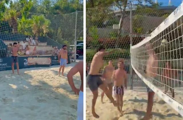İki milli futbolcu Dünya Kupası biter bitmez soluğu Bodrum’da aldı