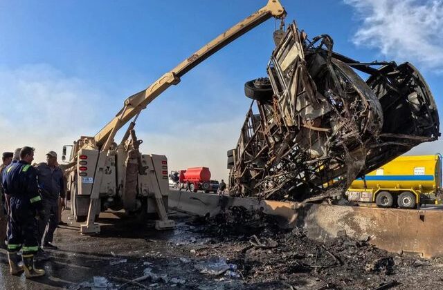 Irak’ta yolcu otobüsü devrildi! 21 kişi hayatını kaybetti, 19 kişi yaralandı
