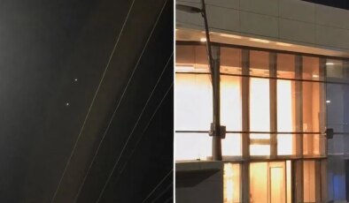İran füzeleri, İsrailli temizlik işçisinin kamerasında