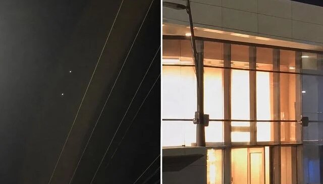 İran füzeleri, İsrailli temizlik işçisinin kamerasında