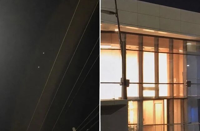 İran füzeleri, İsrailli temizlik işçisinin kamerasında