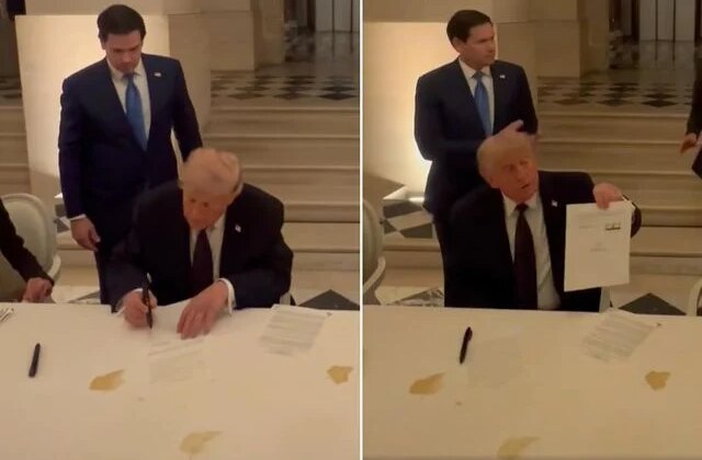 İran ile mutabakat zaptını imzalayan Trump: Bu kolay değildi