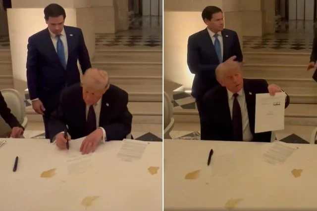 İran ile mutabakat zaptını imzalayan Trump: Bu kolay değildi