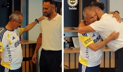 İsmail Kartal ve Vedat Muriqi arasında dikkat çeken konuşma