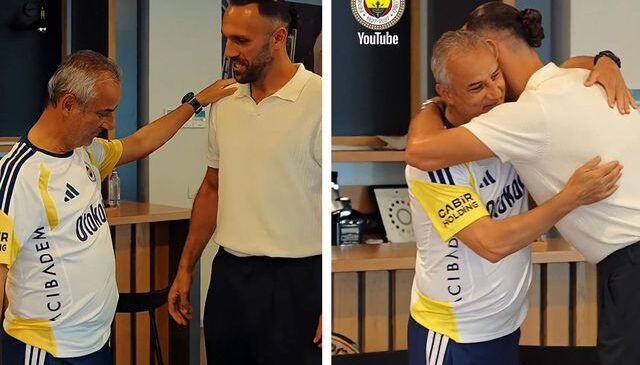 İsmail Kartal ve Vedat Muriqi arasında dikkat çeken konuşma