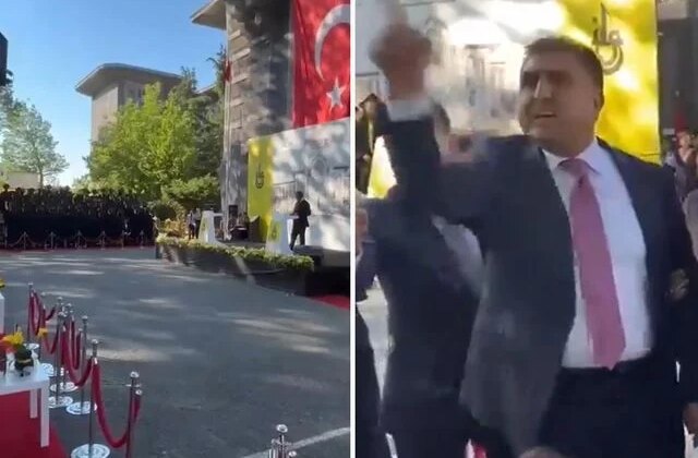 İstanbul Erkek Lisesi’nin mezuniyet töreni karıştı! Öğrenciler, okul müdürüne sırtını döndü