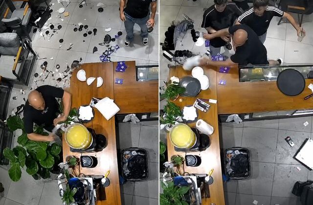 İstanbul’da gözü dönen saldırgan, kafeyi savaş alanına çevirdi