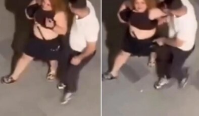 Kadının çığlığı mahalleyi ayağa kaldırdı: Beni öldürecek, yardım edin