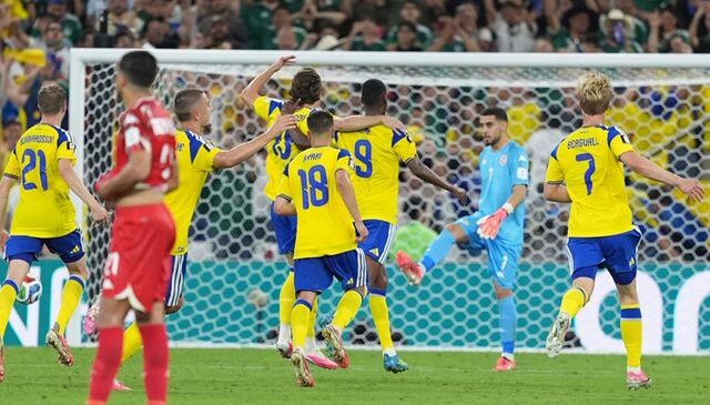İsveç’ten Dünya Kupası’na gol şov! Tunus’u 5-1 mağlup ettiler