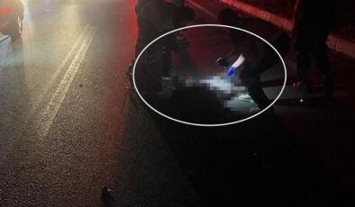 Karanlık yolda feci ölüm! Önce tır çarptı, sonra otomobil ezdi