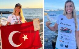 İzmirli yüzücü Eda Savcıgil’den tarihi başarı