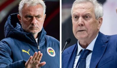 Jose Mourinho’dan Aziz Yıldırım’a tebrik telefonu