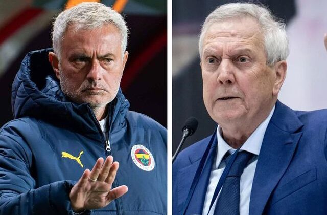 Jose Mourinho’dan Aziz Yıldırım’a tebrik telefonu