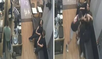 Kafe çalışanına korkunç saldırı: Kemiklerini kırana kadar darbetti