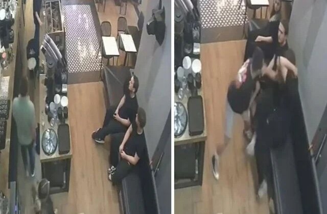 Kafe çalışanına korkunç saldırı: Kemiklerini kırana kadar darbetti
