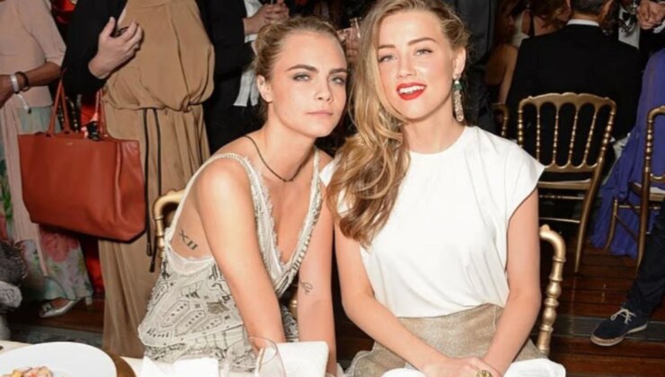 Kadın oyuncudan Hollywood’u sarsan itiraf: Amber Heard ile aşk yaşadık!