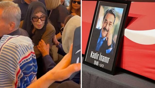 Kadir İnanır’a veda! Türkan Şoray son yolculuğunda yalnız bırakmadı