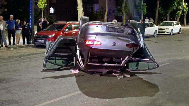Kahramanmaraş’ta trafikte yarış kazayla bitti: 5 yaralı
