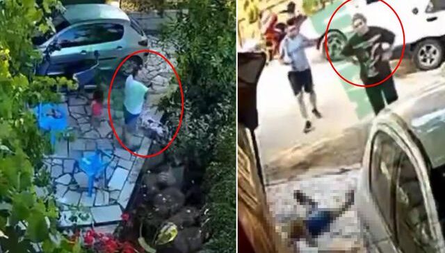 Kapı gıcırtısı cinayetinde yeni görüntü! Cesedin önünde tepki göstermeye devam etmiş