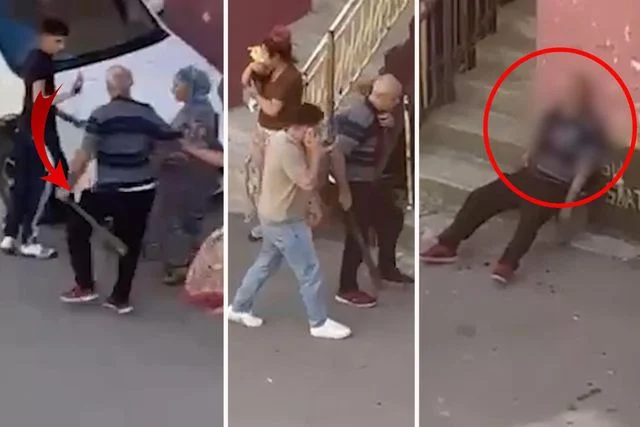 Kartal’da kiracısıyla kavga eden ev sahibinin bıçaklandığı anlar ortaya çıktı