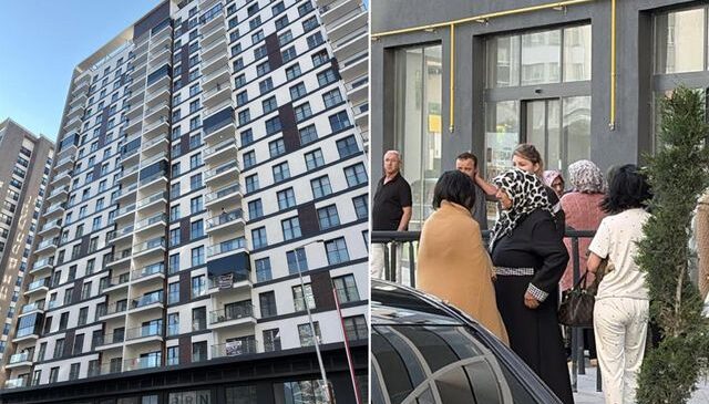 20 katlı binada yangın paniği! Vatandaşlar panikle sokağa döküldü