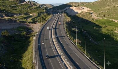 Kayseri Kuzey Çevre Yolu’nda görsel şölen: Aydınlatma direkleri leyleklerin yeni adresi oldu