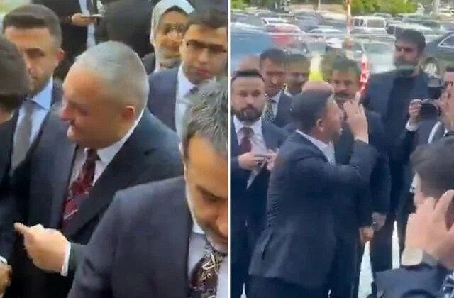 Rasim Arı ve Mesut Özarslan, AK Parti Genel Merkezi’nde