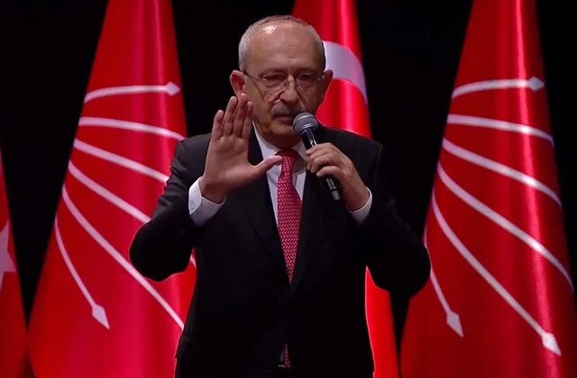 Kılıçdaroğlu, CHP Genel Merkezi’nde kürsüye çıktı: O noktaya gelince kesip atacağız