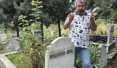 Kiracısı 4 ay ödeme yapmayınca mezarlığa gitti! Şikayetini ölen babasına anlattı