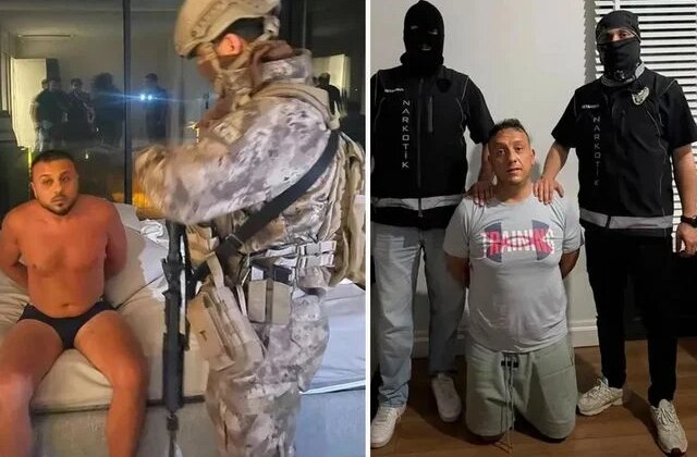 Kırmızı bülten ile aranan iki uyuşturucu baronu Türkiye’de yakalandı