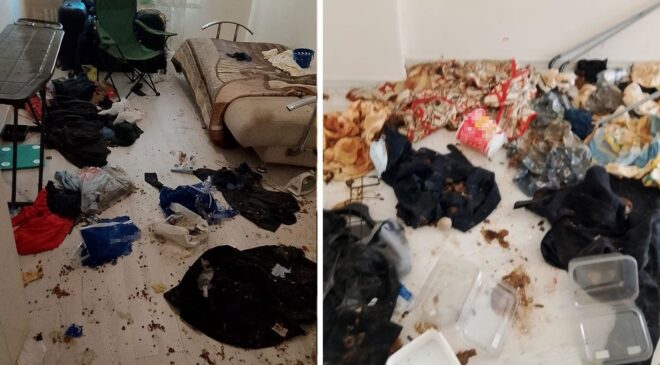 Komşuları başka semtlere kaçırdı! Daireden çıkan manzara şoke etti