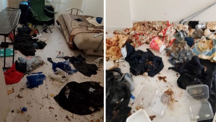 Komşuları başka semtlere kaçırdı! Daireden çıkan manzara şoke etti