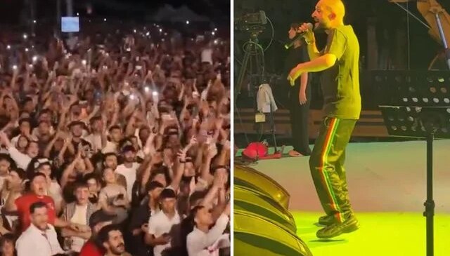 Kürt rapçi Serhado, Diyarbakır’da konser verdi