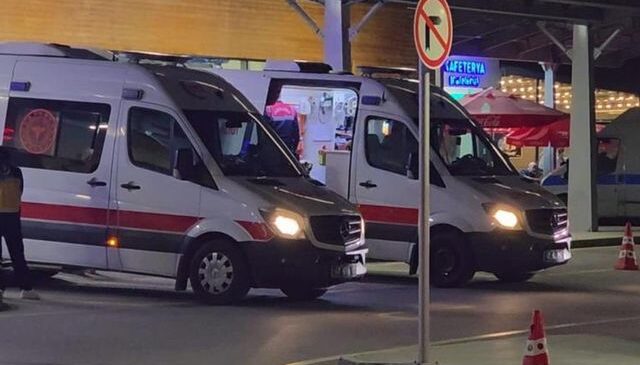Şehirde alarm! Ambulanslar peş peşe dizildi