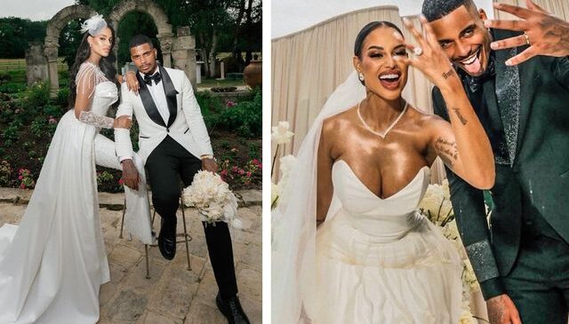 Lemina, iki çocuğunun annesi Neguesha ile 9 yıllık birliktelikten sonra evlendi