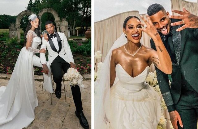 Lemina, iki çocuğunun annesi Neguesha ile 9 yıllık birliktelikten sonra evlendi