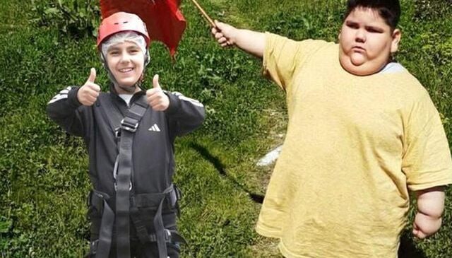 Yağız’ın inanılmaz değişimi: 5 yaşında 90 kiloydu, 11 yaşında 40 kilo