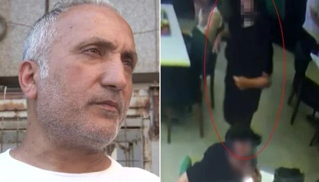 Yan masadaki fırsatçı kamerada! Yemeğini yarım bırakıp altınlarla sır oldu