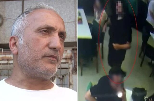 Yan masadaki fırsatçı kamerada! Yemeğini yarım bırakıp altınlarla sır oldu