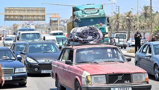 Lübnanlılar, ABD-İran mutabakatının ardından evlerine dönmek için yola çıktı