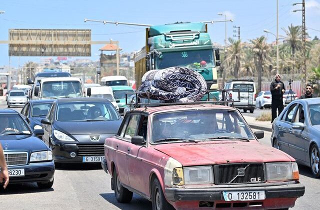 Lübnanlılar, ABD-İran mutabakatının ardından evlerine dönmek için yola çıktı