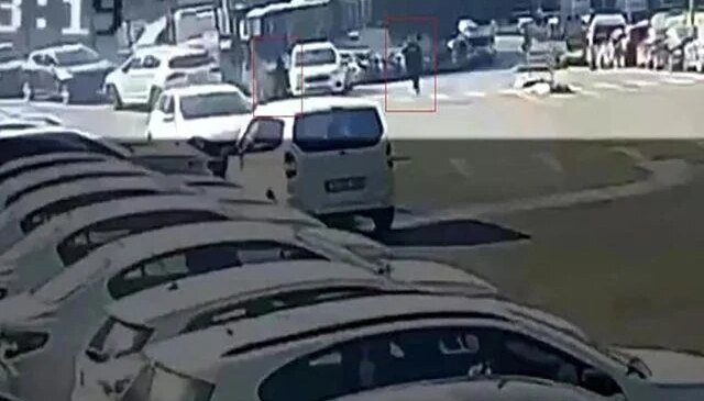 Otokoç’a silahlı saldırının yeni görüntüleri ortaya çıktı: Saldırı anını kayda almışlar