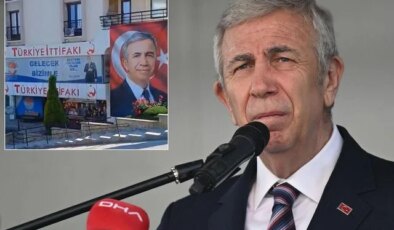 Mansur Yavaş cephesinden ABP binasına asılan pankartla ilgili açıklama