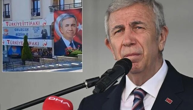 Mansur Yavaş cephesinden ABP binasına asılan pankartla ilgili açıklama
