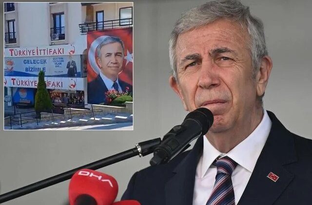 Mansur Yavaş cephesinden ABP binasına asılan pankartla ilgili açıklama