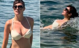 Melis Sezen tatilde! Bikinili pozlarına yorum yağdı