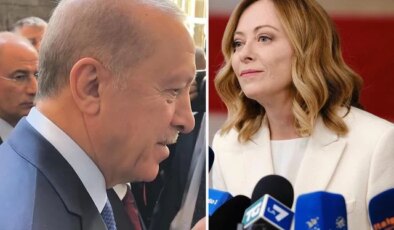 Meloni’nin sigarayı bırakmasına Erdoğan’dan çarpıcı yorum