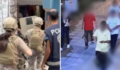 Altın zincir gasp eden şüpheliler yakalandı: 5 tutuklama